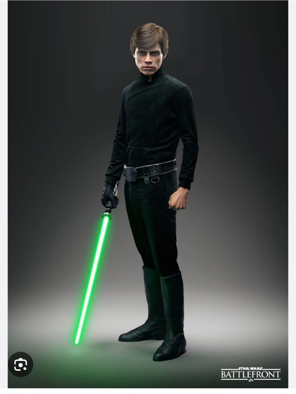 Black Jedi Costume